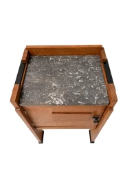 Art Deco Modernist Nightstand or Bedside Cabinet, 1920s